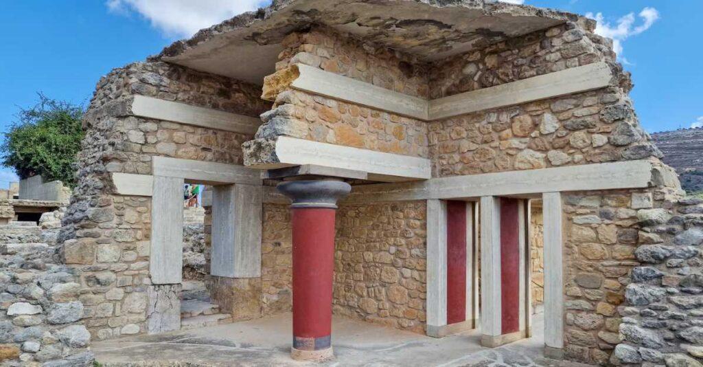 Palace of Knossos in Crete